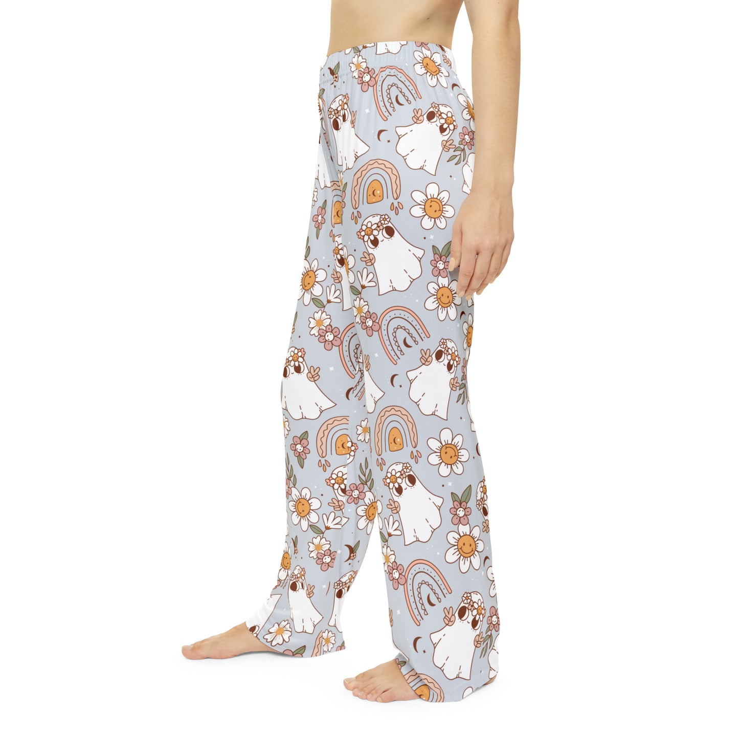 Load image into Gallery viewer, Groovy Ghost Fall Pajama Pants
